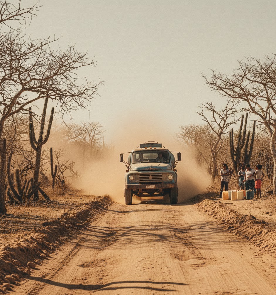 A ESMOLA DA ÁGUA: POR QUE O SERIDÓ AINDA VIVE DE “CONTA-GOTAS” ENQUANTO ALGUNS FATURAM MILHÕES?