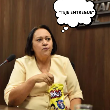 A “OBRA ORIGAMI”: FÁTIMA ASSINA PAPEL E JÁ COMEMORA BR-304 DUPLICADA SEM TER UM PALMO DE ASFALTO NOVO