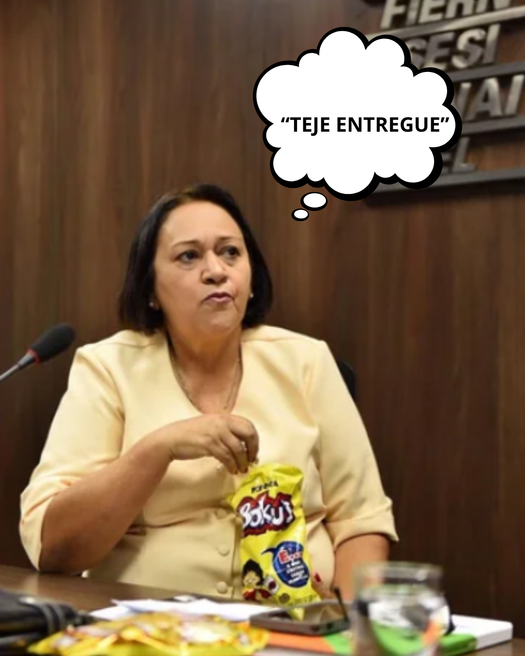 A “OBRA ORIGAMI”: FÁTIMA ASSINA PAPEL E JÁ COMEMORA BR-304 DUPLICADA SEM TER UM PALMO DE ASFALTO NOVO