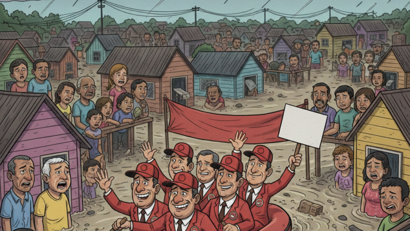 A TURMA DO “QUANTO PIOR, MELHOR”: USANDO O SOFRIMENTO DO POVO COMO PANTEÃO POLÍTICO