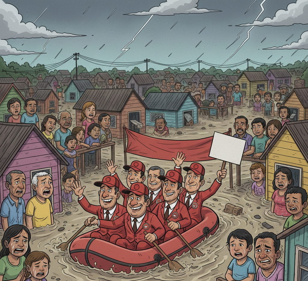 A TURMA DO “QUANTO PIOR, MELHOR”: USANDO O SOFRIMENTO DO POVO COMO PANTEÃO POLÍTICO