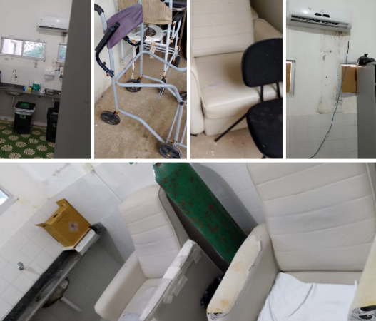 DIGNIDADE ZERO: PACIENTES ENFRENTAM MOFO E EQUIPAMENTOS QUEBRADOS EM HOSPITAL DE SÃO JOSÉ DO CAMPESTRE