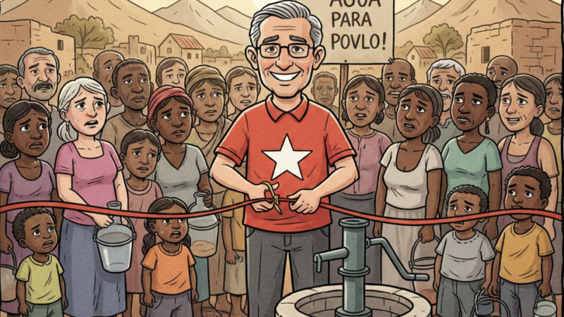 O MILAGRE DOS POÇOS: COMO TRANSFORMAR A SECA EM MARKETING ELEITORAL