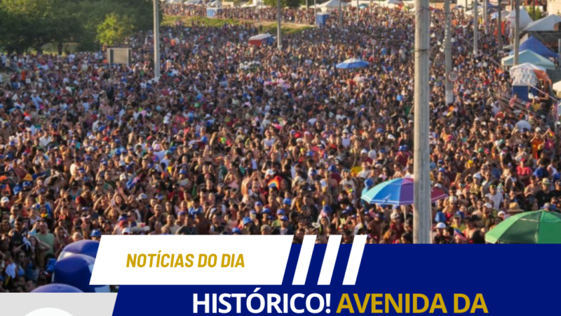 HISTÓRICO! AVENIDA DA ALEGRIA CONSAGRA O CARNAVAL DE NATAL COM 500 MIL FOLIÕES
