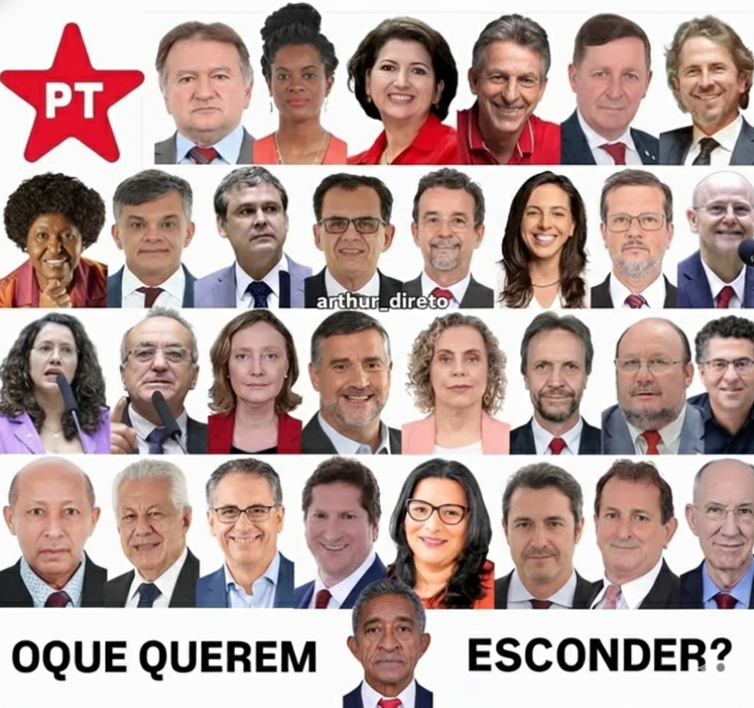 O QUE O PT QUER ESCONDER? A LISTA DOS DEPUTADOS QUE TRAVARAM A CPMI DO BANCO MASTER