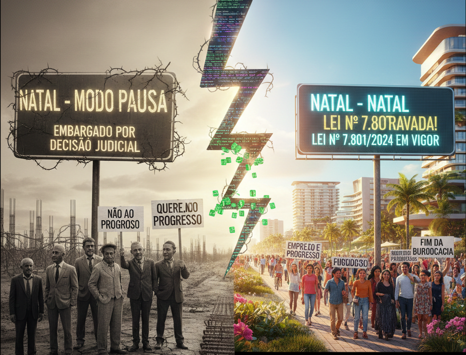 NATAL DESTRAVADA: O BALDE DE GELO NA “TURMA DO ATRASO”