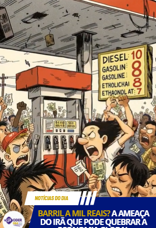 BARRIL A MIL REAIS? A AMEAÇA DO IRÃ QUE PODE QUEBRAR A ECONOMIA GLOBAL