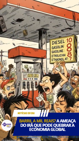 BARRIL A MIL REAIS? A AMEAÇA DO IRÃ QUE PODE QUEBRAR A ECONOMIA GLOBAL