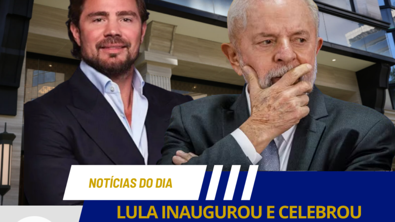 LULA INAUGUROU E CELEBROU CONTRATO DE MAIS DE R$ 300 MILHÕES COM EMPRESA DE VORCARO EM MINAS GERAIS