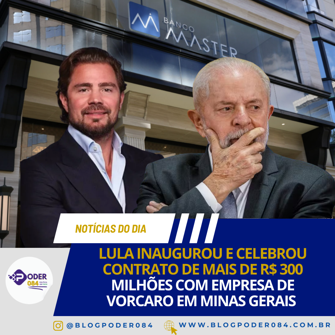LULA INAUGUROU E CELEBROU CONTRATO DE MAIS DE R$ 300 MILHÕES COM EMPRESA DE VORCARO EM MINAS GERAIS