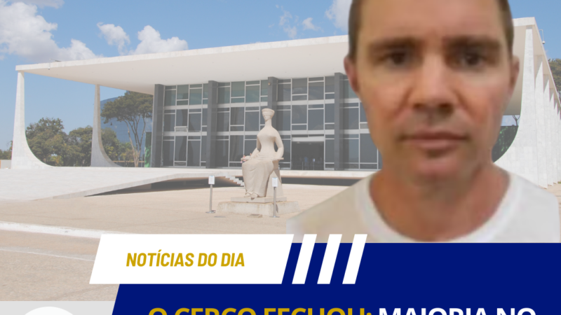 O CERCO FECHOU: MAIORIA NO STF MANTÉM DONO DO BANCO MASTER ATRÁS DAS GRADES!
