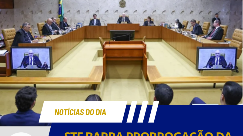 STF BARRA PRORROGAÇÃO DA CPMI DO INSS: RELATÓRIO DEVE SER ENTREGUE ATÉ DIA 28