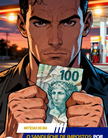 O SANDUÍCHE DE IMPOSTOS: POR QUE O ALINHAMENTO ENTRE LULA E FÁTIMA NÃO BAIXA O PREÇO DA GASOLINA NO RN?