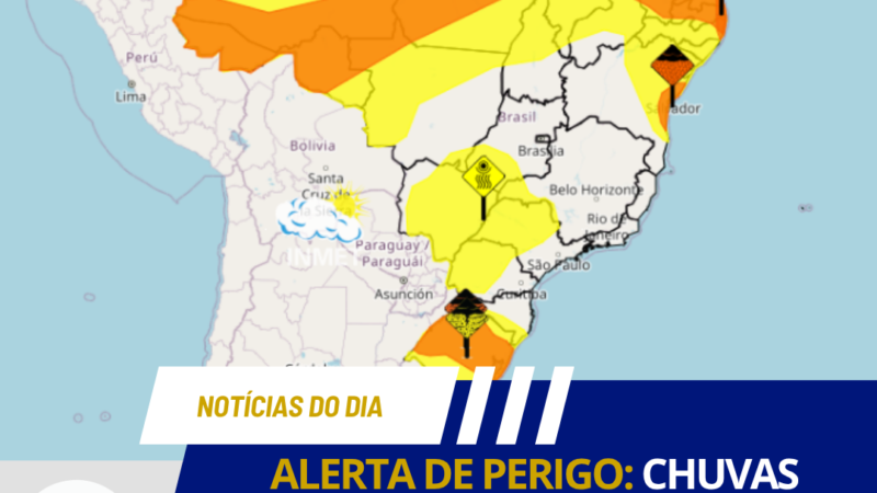 ALERTA DE PERIGO: CHUVAS INTENSAS E VENTOS DE ATÉ 100 KM/H AMEAÇAM NATAL E REGIÃO