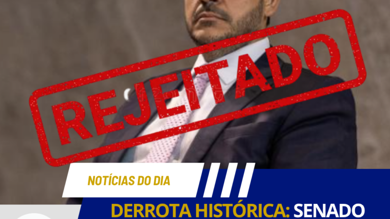 DERROTA HISTÓRICA: SENADO REJEITA JORGE MESSIAS E IMPÕE HUMILHAÇÃO POLÍTICA AO GOVERNO LULA