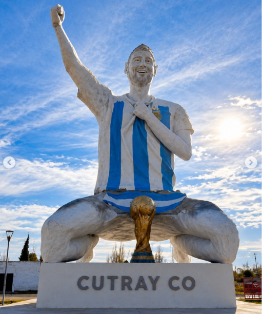 O MONUMENTO DE 26 METROS: LIONEL MESSI E A IMORTALIZAÇÃO DE UM LEGADO EM MEIO À COPA DO MUNDO